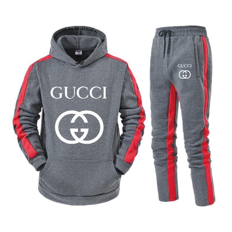 Conjunto Gucci Chándal Chándal Para Mujer Para Hombre Con Capucha + Pantalones Para Hombre De La Camiseta Ocasional Del Deporte Del Tenis Chándales Sweat Trajes Sweatsuit De 52,8 € |