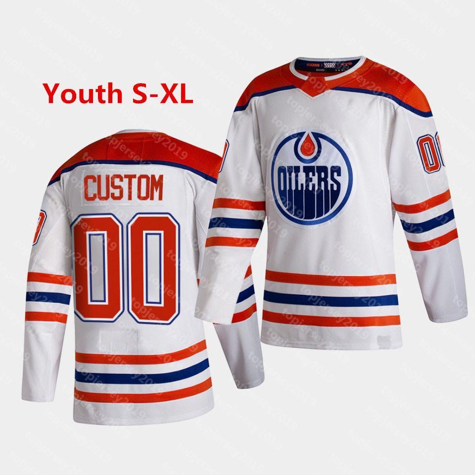 2020 97 Connor McDavid Youth Edmonton Oilers 2021 Reverse ...