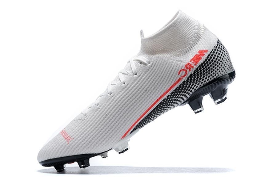 Buy Best And Latest Type South Korea Zebra Mercurial Superfly 7 VII Elite  FG Soccer Cleats Nuovo White Kinetic Black Blue Hero Neymar Speed LAB2  Future Lab Boots | DHgate Israel