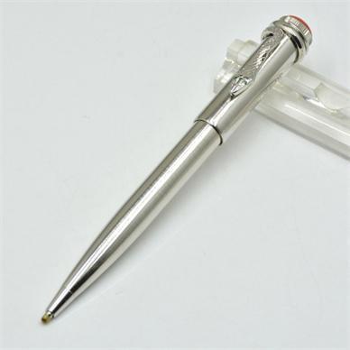 Ballpoint Pen Silver Clip