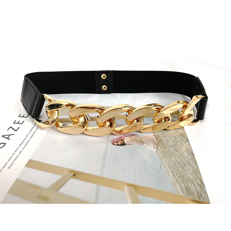 gold chain belt 68x3.6 cm