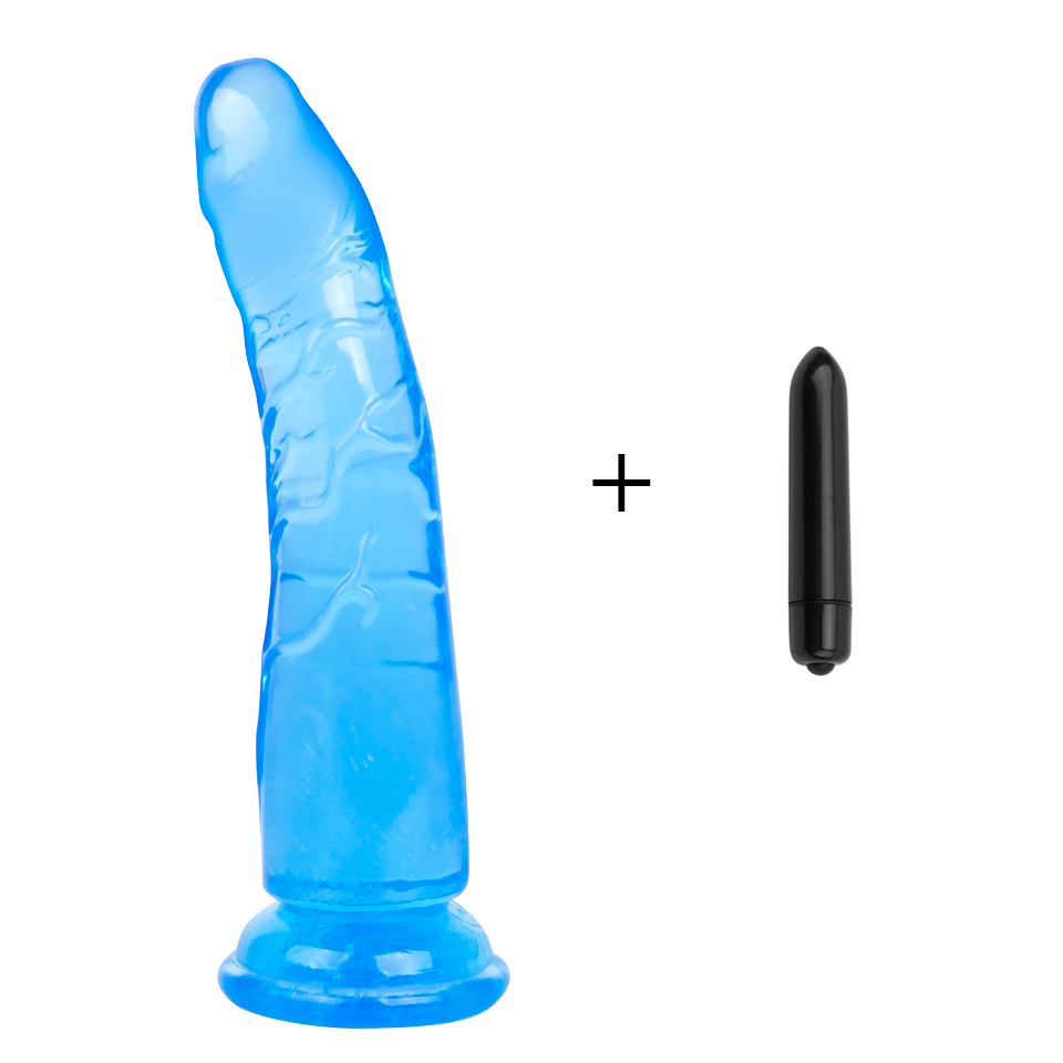 Bullet Dildo blu