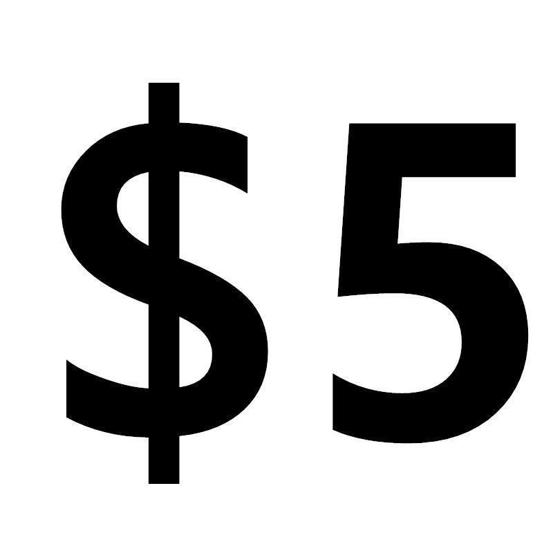 $ 5