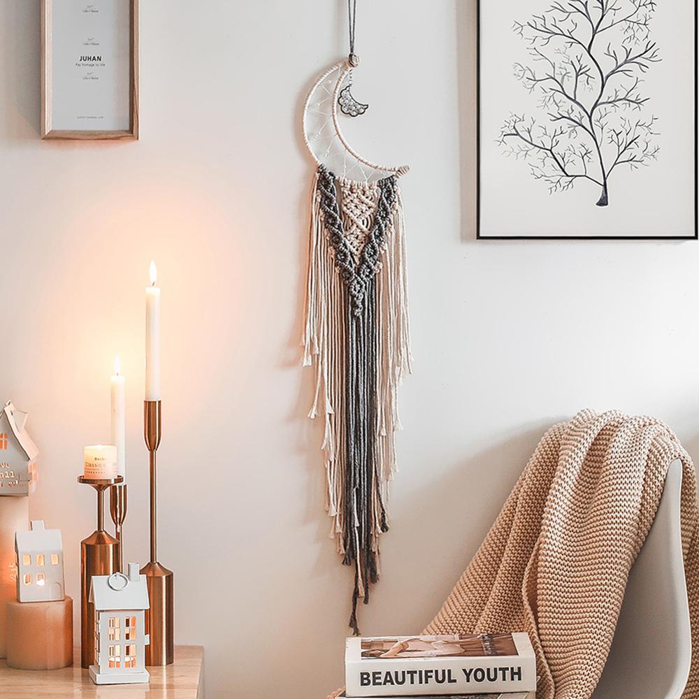 Macrame gris lune