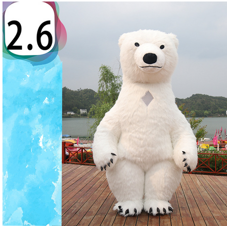 Urso branco 2,6m.