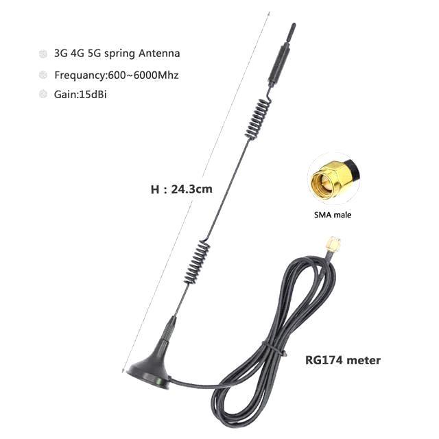 24.30cm 5G 6000 antenn