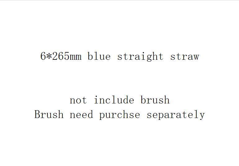 6 * 265mm 블루 스트레이트 짚