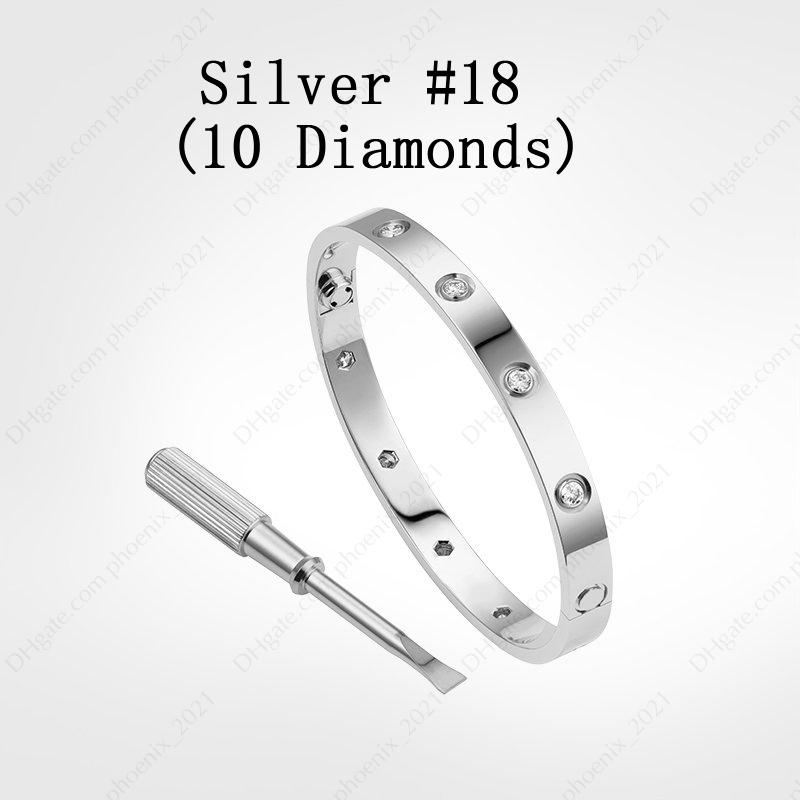 Silber # 18 (10 Diamanten)