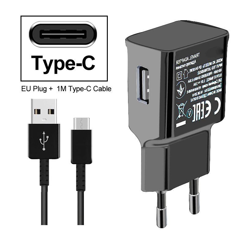 Chargeur de type C noir