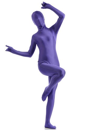 Purple zentai