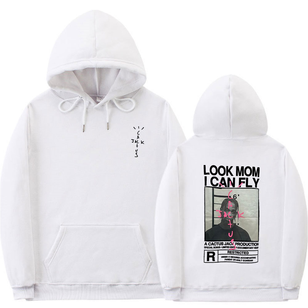 Acquistare Cactus Jack Jack Felpa Con Cappuccio Uomo Donne Doppia Lasciaio  Logo Stampa Look Mom I Can Fly Travis Scott Felpe Con Cappuccio Unisex  Fashion Hip Hop Streetwear Economico | Consegna Veloce