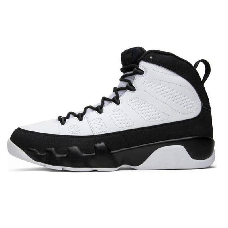black white racer blue 9s