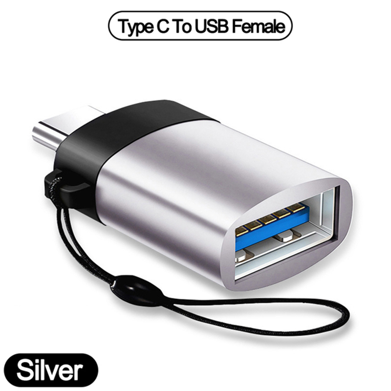 النوع C-C-USB الفضة