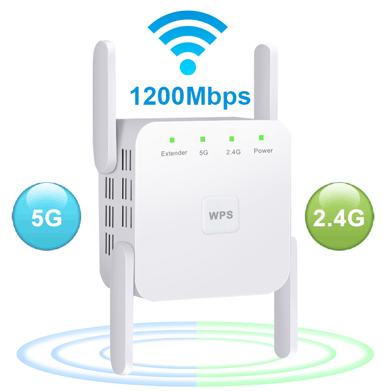 2.4G 5G 화이트 EU 플러그