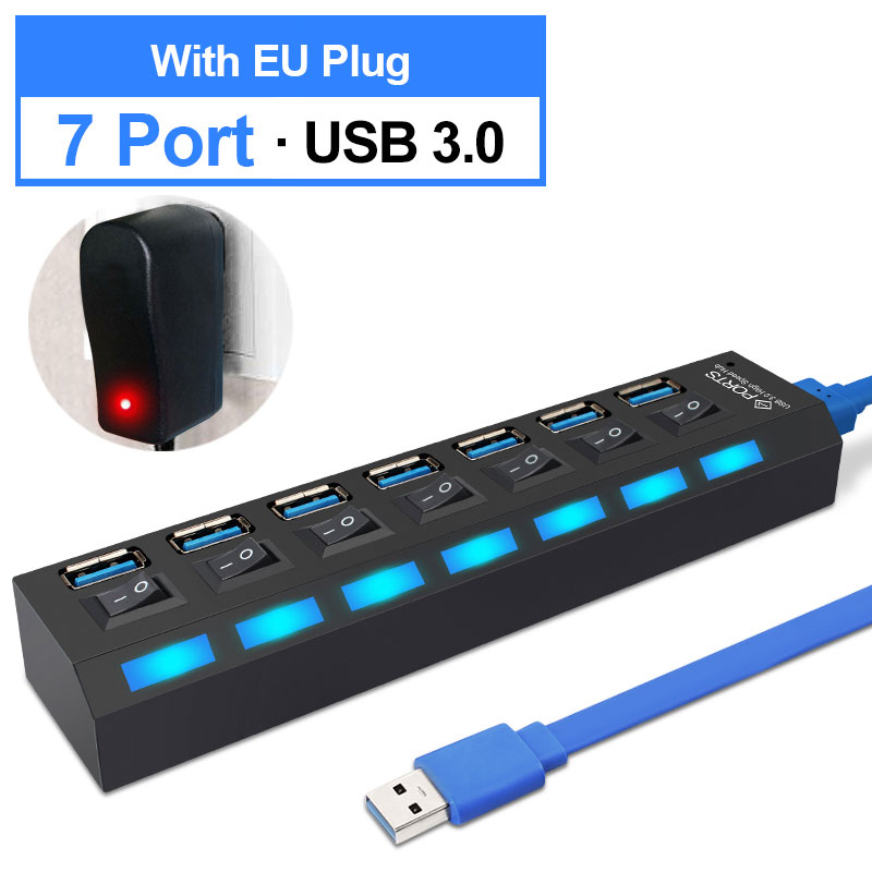USB3.0 7Port con UE