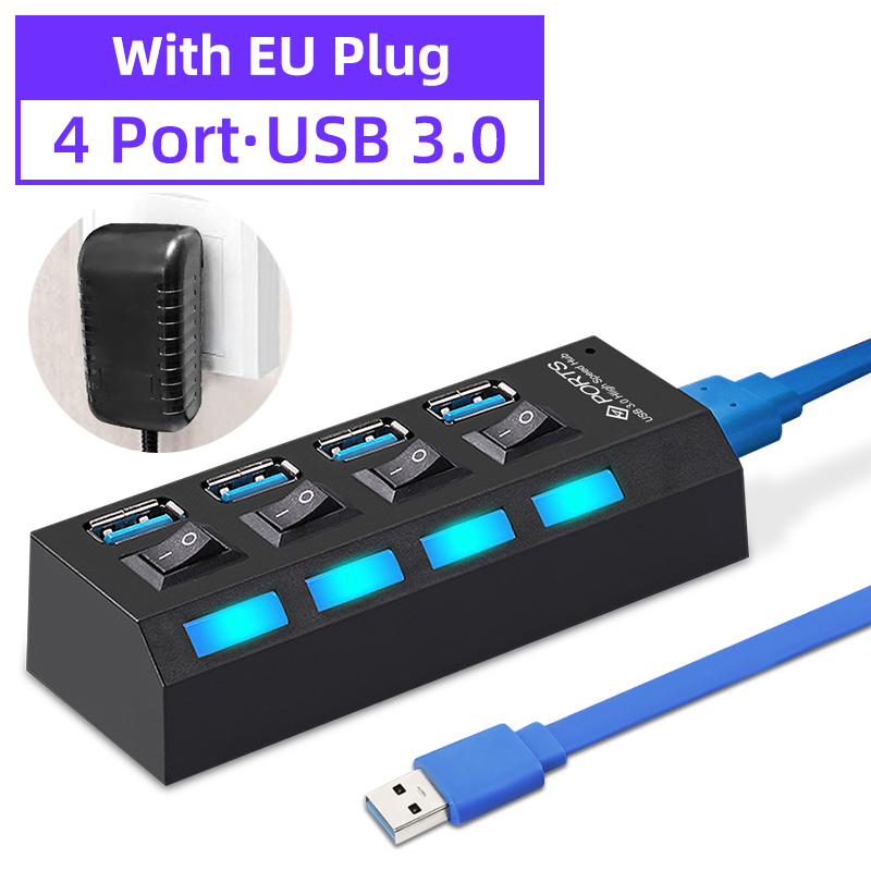 USB3.0 4Port With EU