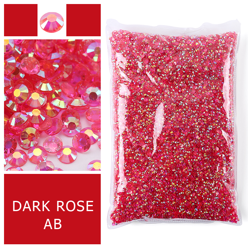 T-Dark Rose AB 2MM - 50000PCS