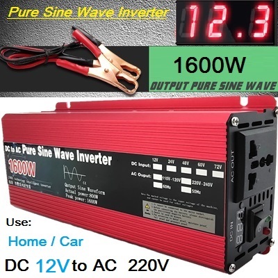 1600W 12V 220V 230V 50Hz.