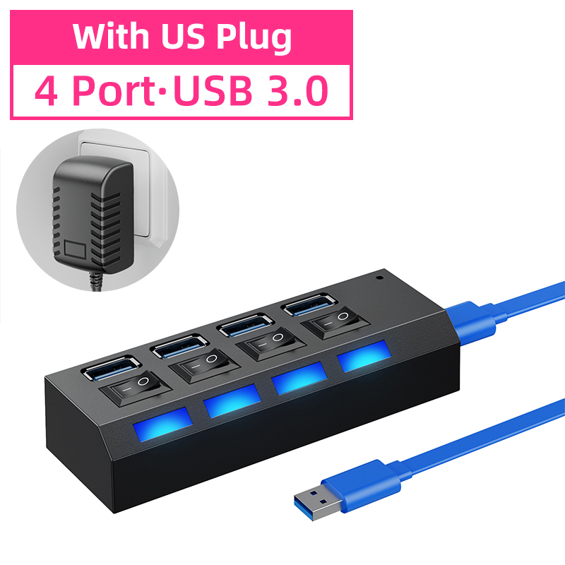 USB3.0 4Port With US