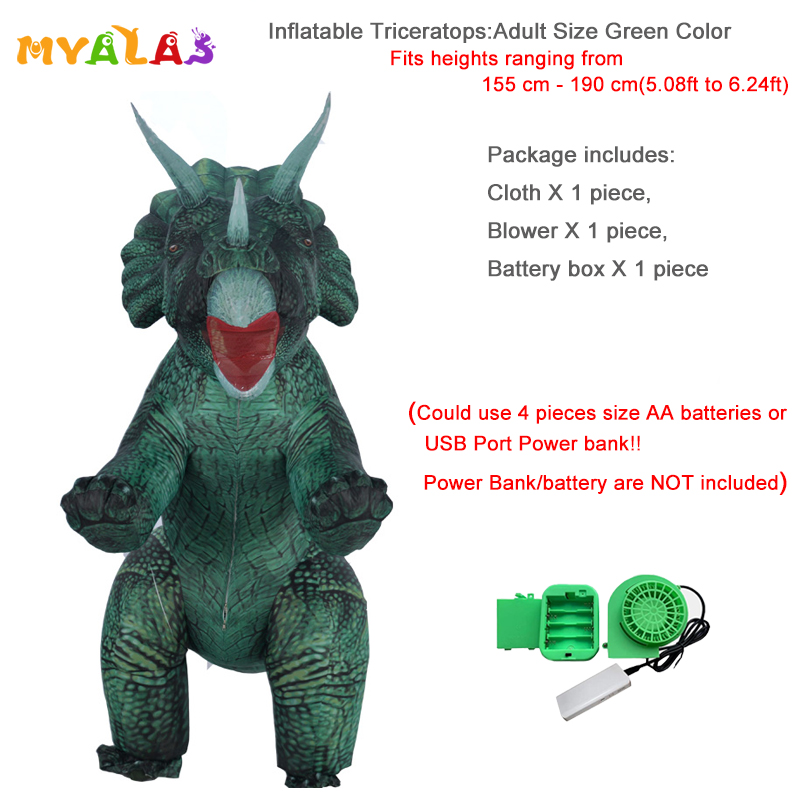 Triceratops grün.