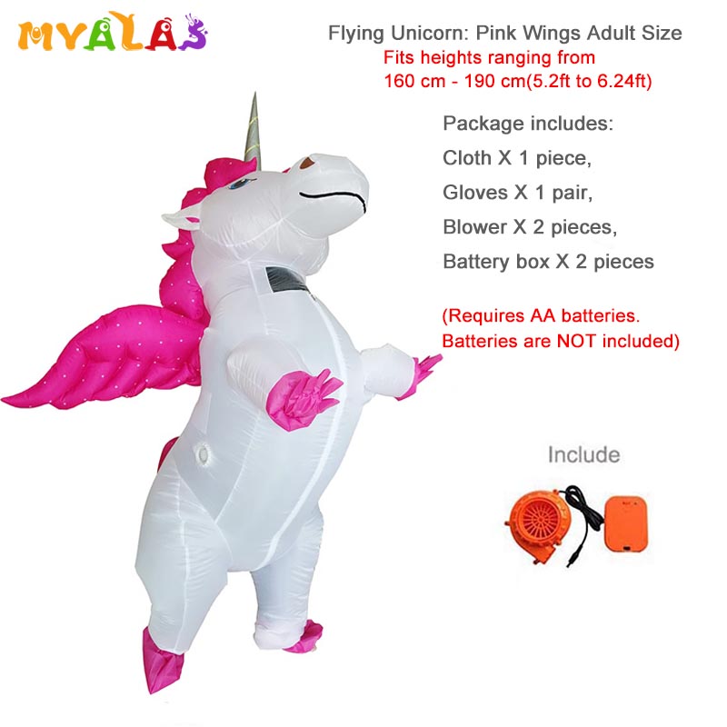 Flying pink wings