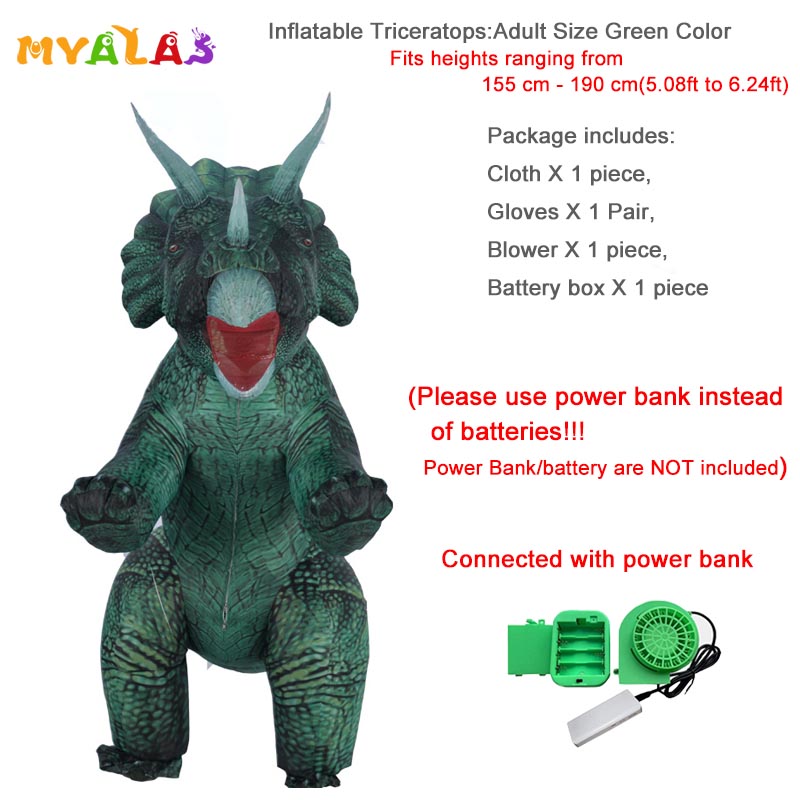 Green Triceratops