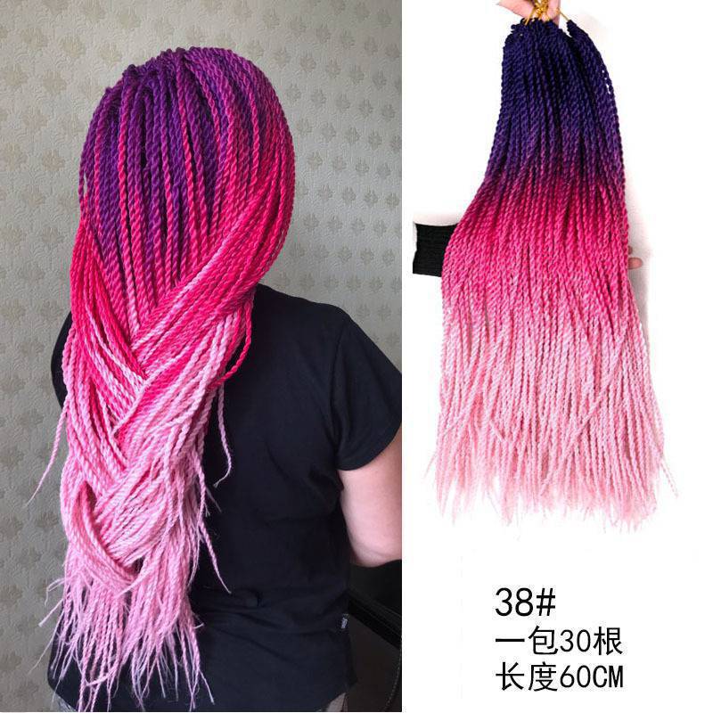 38# Three Colors Gradient Purple Color P