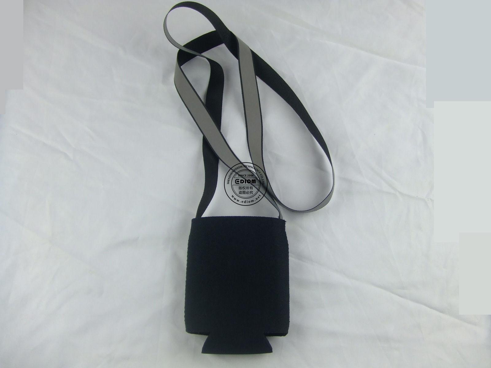 Beer Can Koozies Beer Stubby Holder Cozy Neoprene Reflective Lanyard