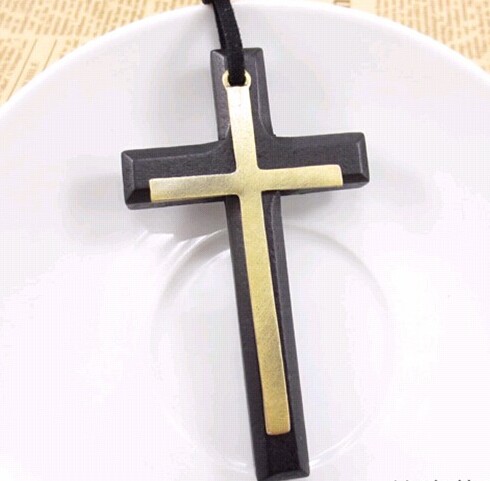 black wood cross