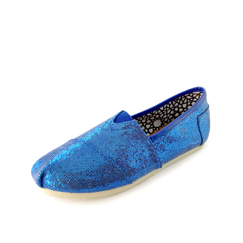 Glitter blauw