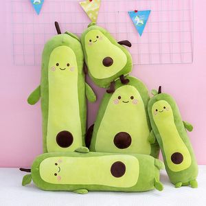 Avocado pluche speelgoedpolkussen grote slaapdoek poppen poppen verjaardag cadeau meisje fabrikant groothandel