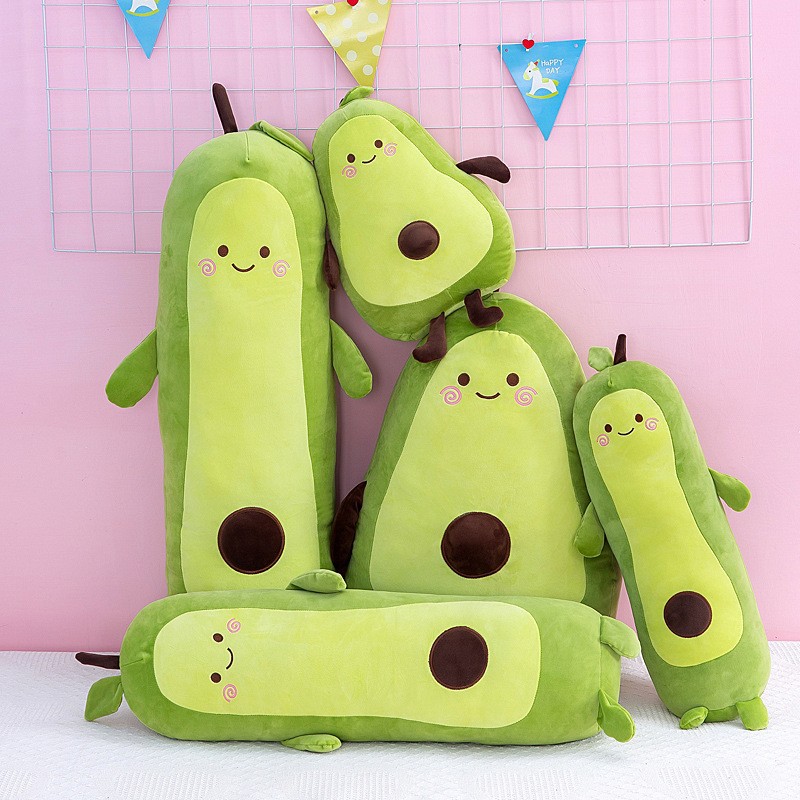 Avocado plush toy doll pillow large sleeping cloth doll doll birthday gift girl manufacturer wholesale