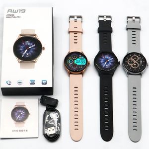 AW19 Mens Smart Watches Sport Waterprood Smartwatch Bluetooth appelant IP67 imperméable Fitness Smart Wristwatch