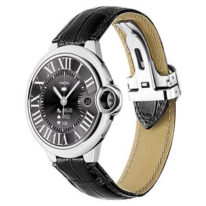 AW28 Smart Watch Rond display HD Volledig touchscreen Unisex polshorloge Fitness Tracker Slaapmonitoring Smartwatch 2023