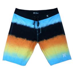 Awesome elastane spandex leisure shorts heren losse lage bord shorts beachshorts Bermudas shorts Sneldrogende surf broek zwembroek badkleding