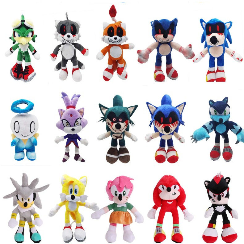 Freddy S Toy Sonic The Hedghog Toy 30cm Spiny Plush Angry Sony Tarsnak Hedgehog Minion Soft Toy Vocaloid Custom Custom Custom Kerst Kerst Plush Toy for Boy