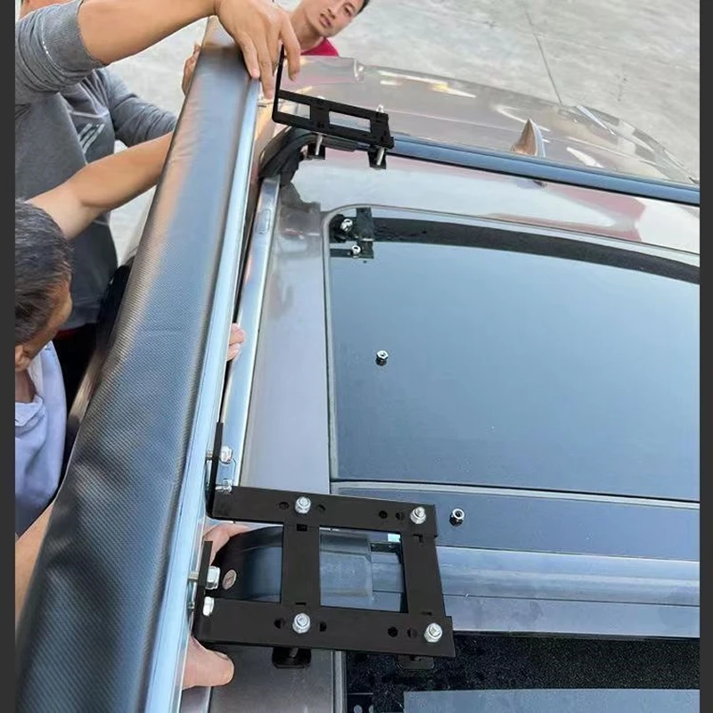 Luifel montagebeugels dakrek off -road snap vaste auto bagage kruisbar tent houder auto zijkoopluifel luifel zonneschad