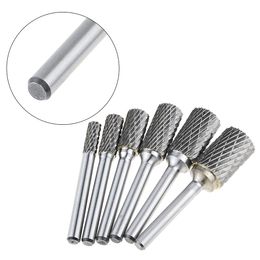 Type de hache Head Tungsten Carbide Alloy Rotary Force Drill Milling Bit Point Point Point Die Grinder Abrasif Outils