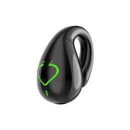 Clip de casque compatible Bluetooth AX11 Clip d'oreille externe Sound Stéréo Business Sport Headphone Not Huts Ears Conduction Bone Céas de casque Écouteur imperméable