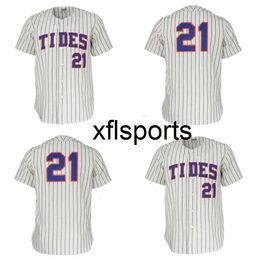 AXflsp chenGlnMitNess Tidewater Tides 1972 Home Jersey Shirt Custom Men Women Youth Baseball Jerseys Cualquier nombre y número Doble costura