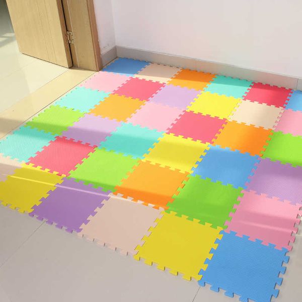 AYRA Baby EVA Foam Puzzle Play Mat / Alfombras para niños Alfombras de juguetes para niños Baldosas de ejercicio entrelazadas, cada una: 29 cm x 29 210724