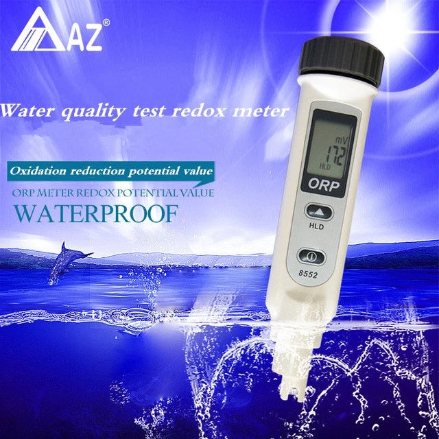 AZ8552 Pocket ORP METER 999MV Redox Monitor Ionizzatore disciolto Tester Oxygen Lab Radicals Assoluta di elettrolisi dell'analizzatore idrogeno