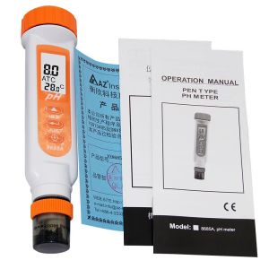 AZ8685A PH numérique PH Tester de qualité de l'eau 0,00-14,00 0,2ph avec ATC LCD Discalie PH Value Testermètre