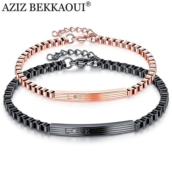 AZIZ BEKKAOUI – bracelet en acier inoxydable, cadeau pour amoureux, style celtique, à la mode, offre spéciale
