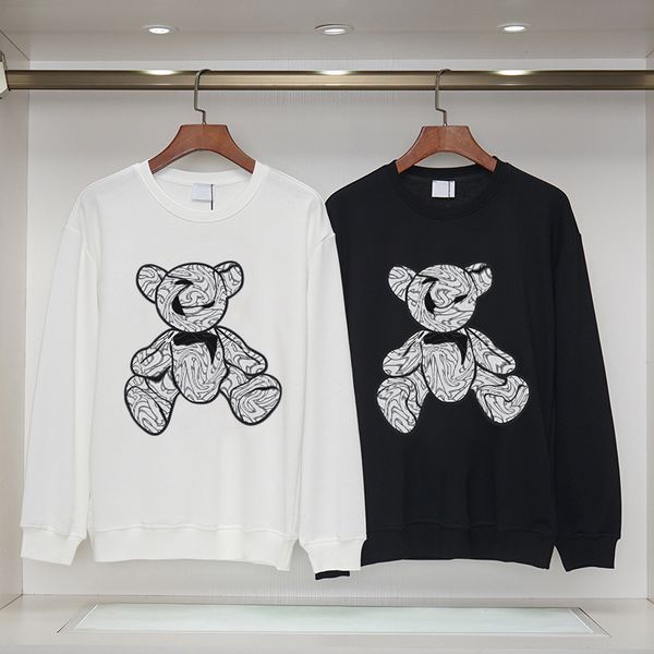 B Designers sweatshirts mens à capuche femme sweat à sweat ours dames talon de luxe.