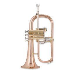 B plat phosphore cuivre argent plaqué bugle fanfare musique pour examen de niveau débutant jouant de la trompette