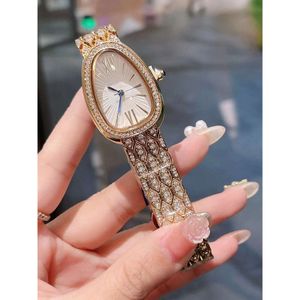 B Luxury Wristwatch Designer Watch Fashion Femmes Seduttori Serpenti Light Snake Head Classic Diamond Double Ring Volyle Quartz Femme S86T 2 PUT