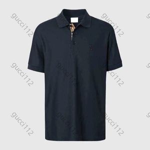 B camisa de polo de verano BB Men Polo Camiseta Diseñadores de lujo para mujeres