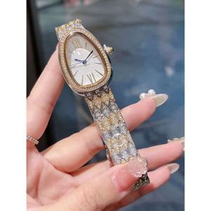 B Fashion Fashion Serpenti Wristwatch Designer Watch Seduttori Luxury Light Head Classic Diamond Double Ring Volydoly Quartz M7QL PX19