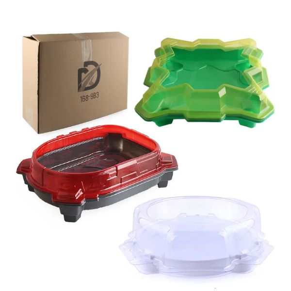 B-X Toupie a éclaté Beyblade Metal Fusion Battle Carry Mobile Battle Arena Stadium Set for Gyro Fighting Battle 240312